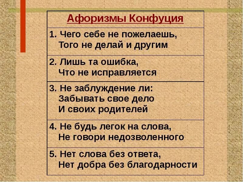 Не делай другим того чего не желаешь