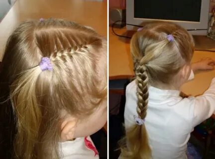 Как заплести дочку