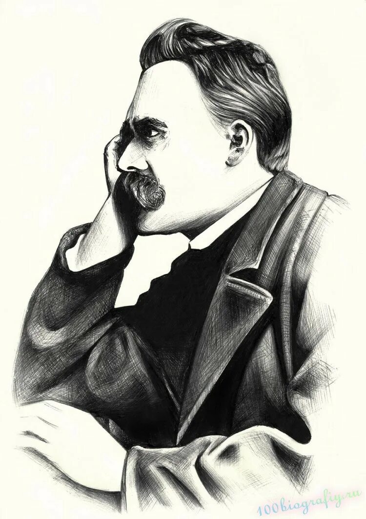 Ницше 2. Fridrih nizshe. ф ницше. ницше портрет.