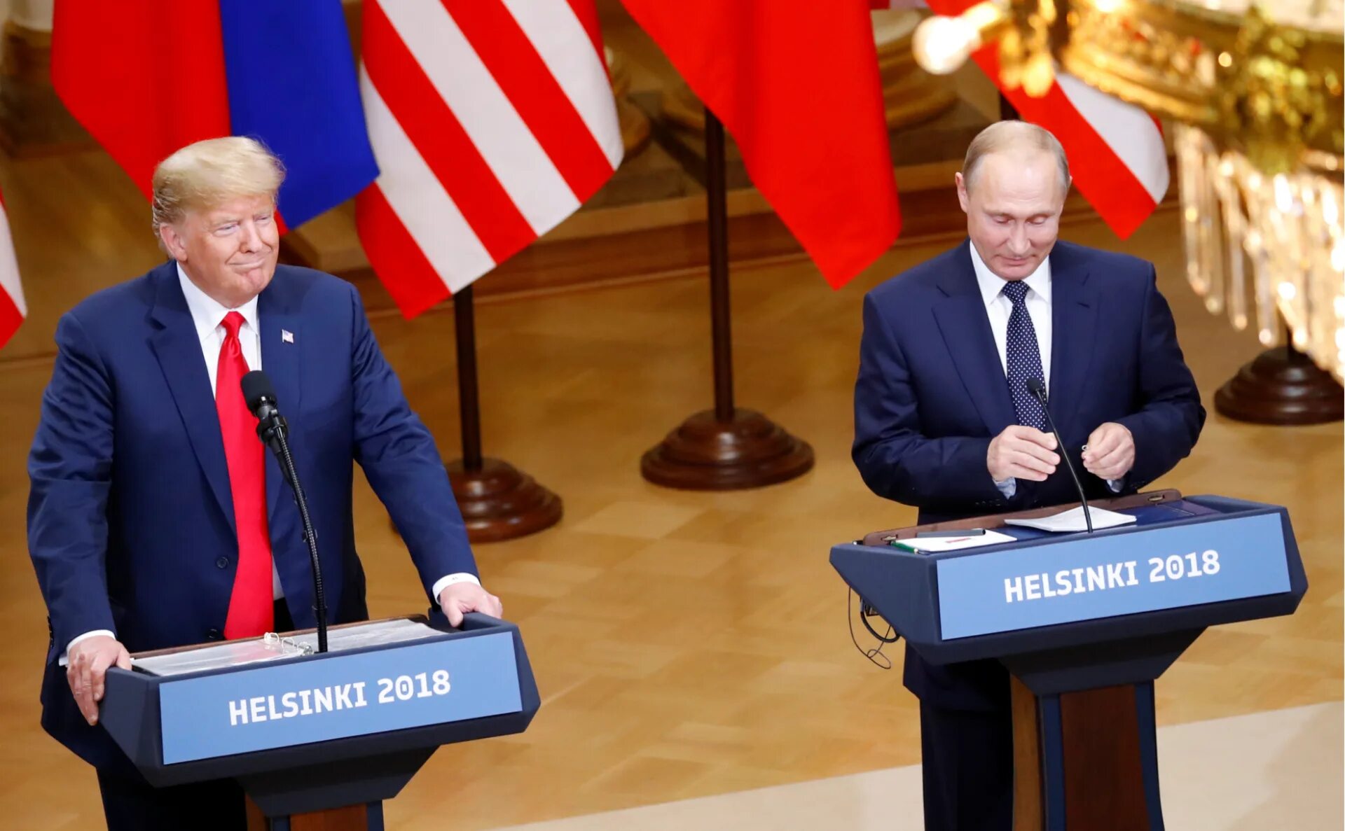Встреча Путина и Трампа в Хельсинки 2018. Переговоры. Трамп переговоры