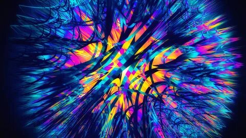 Neon colorful