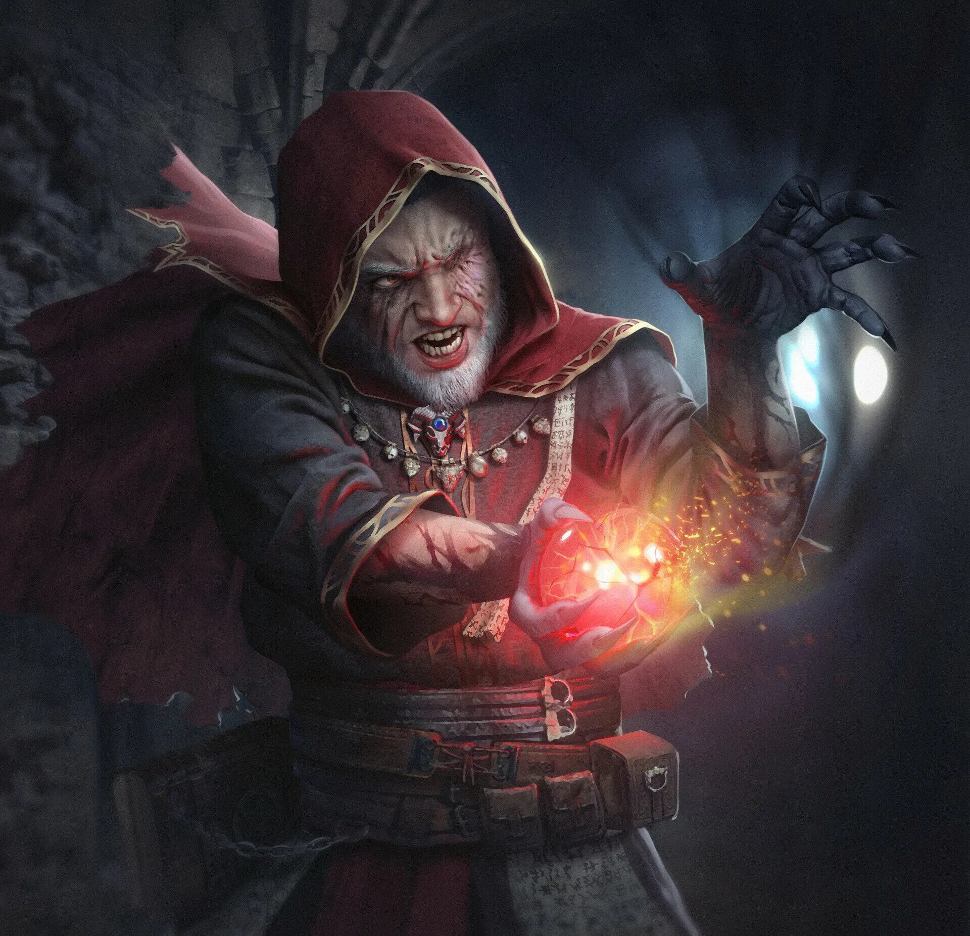 Evil wizard. Evil wizard of night.