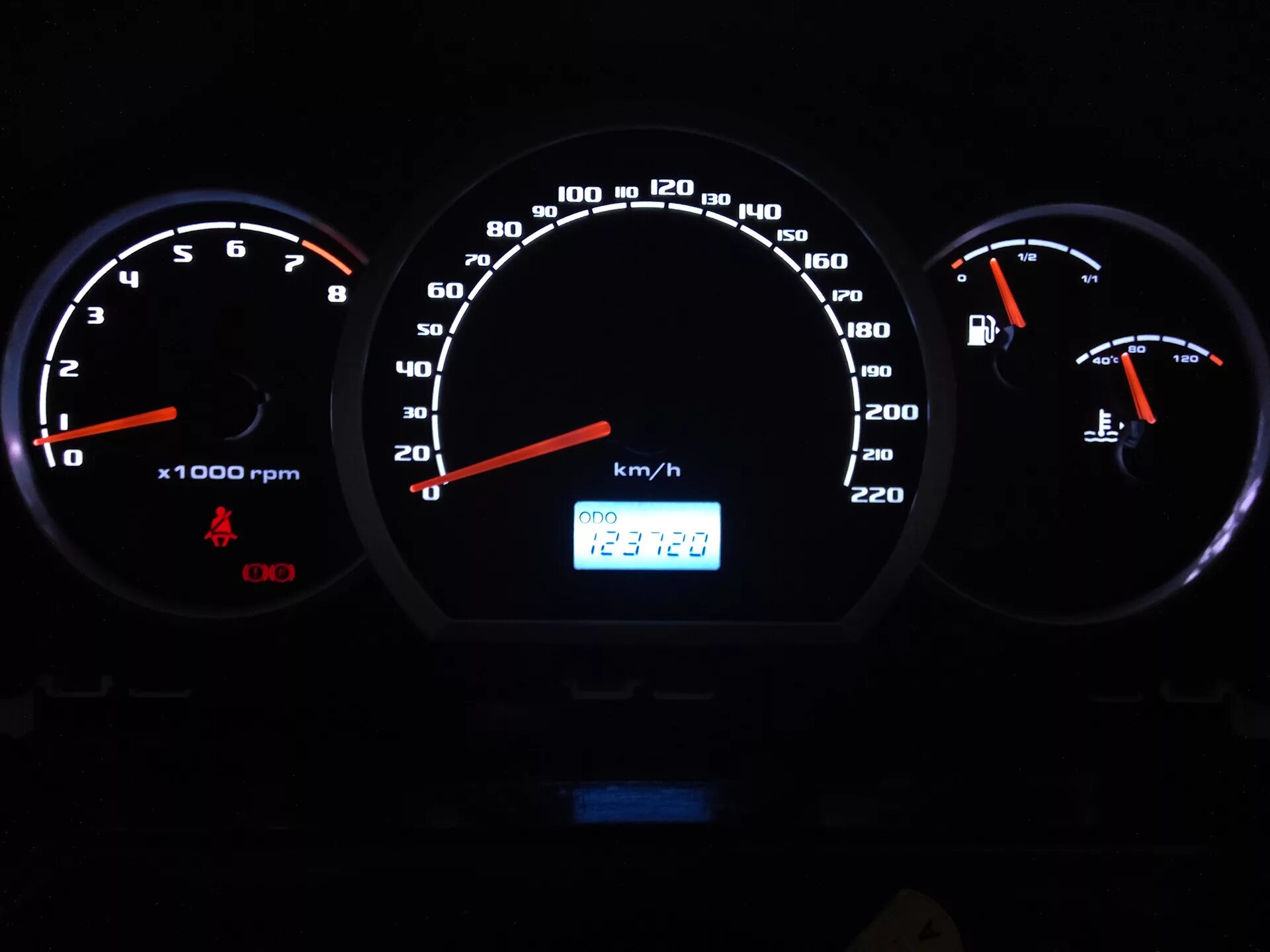 Новая приборная панель - Chevrolet Lacetti Sedan, 1,6 л, 2009 года тюнинг DRIVE2
