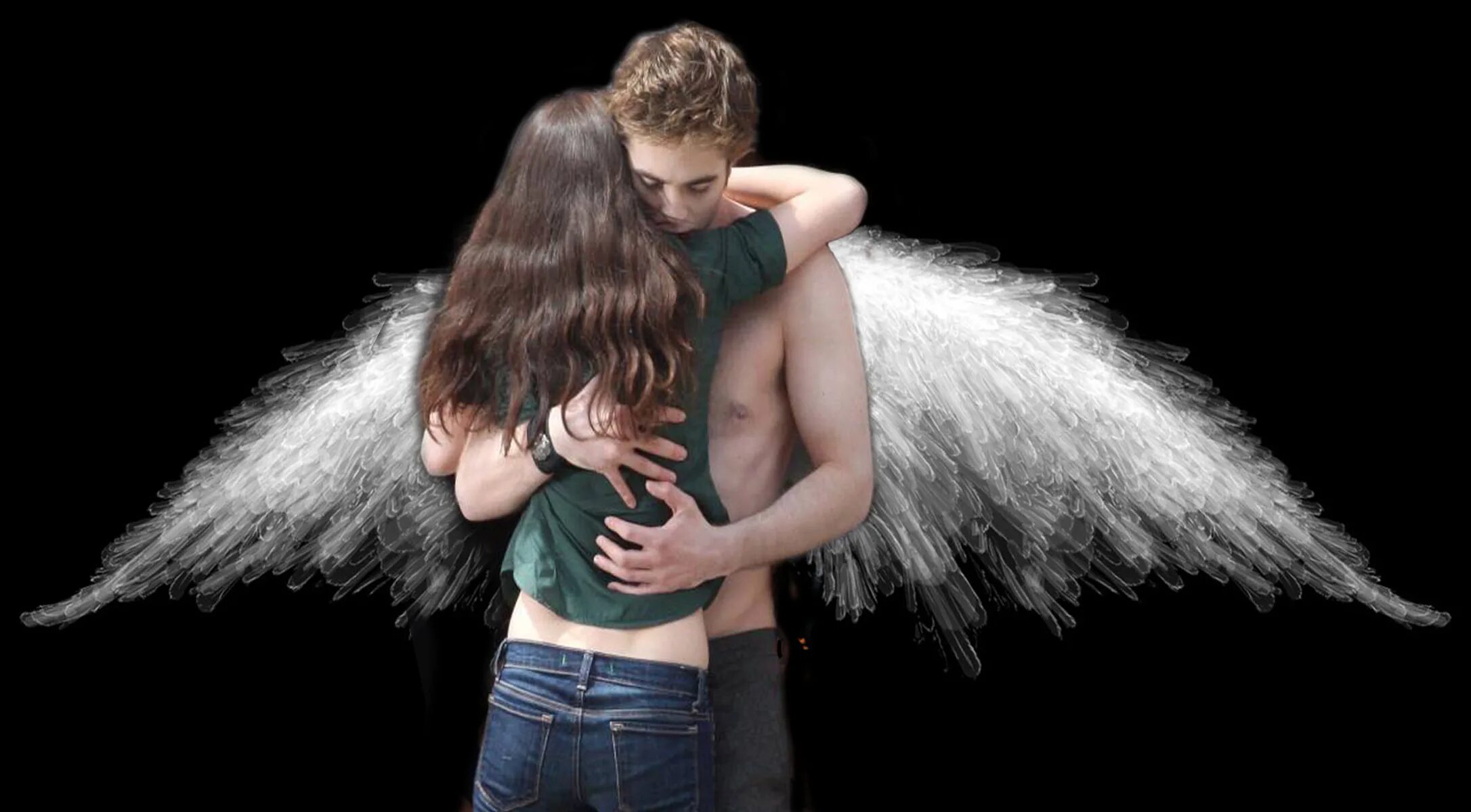 женщина с крыльями.