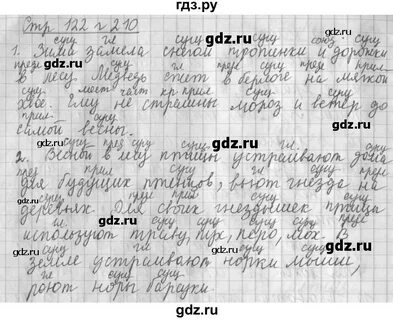 210 упражнение по русскому 4 класс