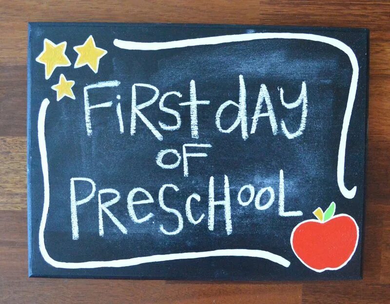 First day of many. First Day of School. Preschool надпись. 1st Day of School. First Day of Preschool.