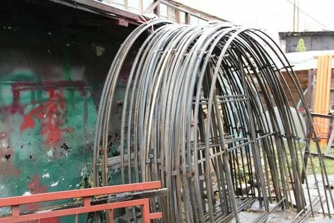 Дуга из профильной трубы 20х20