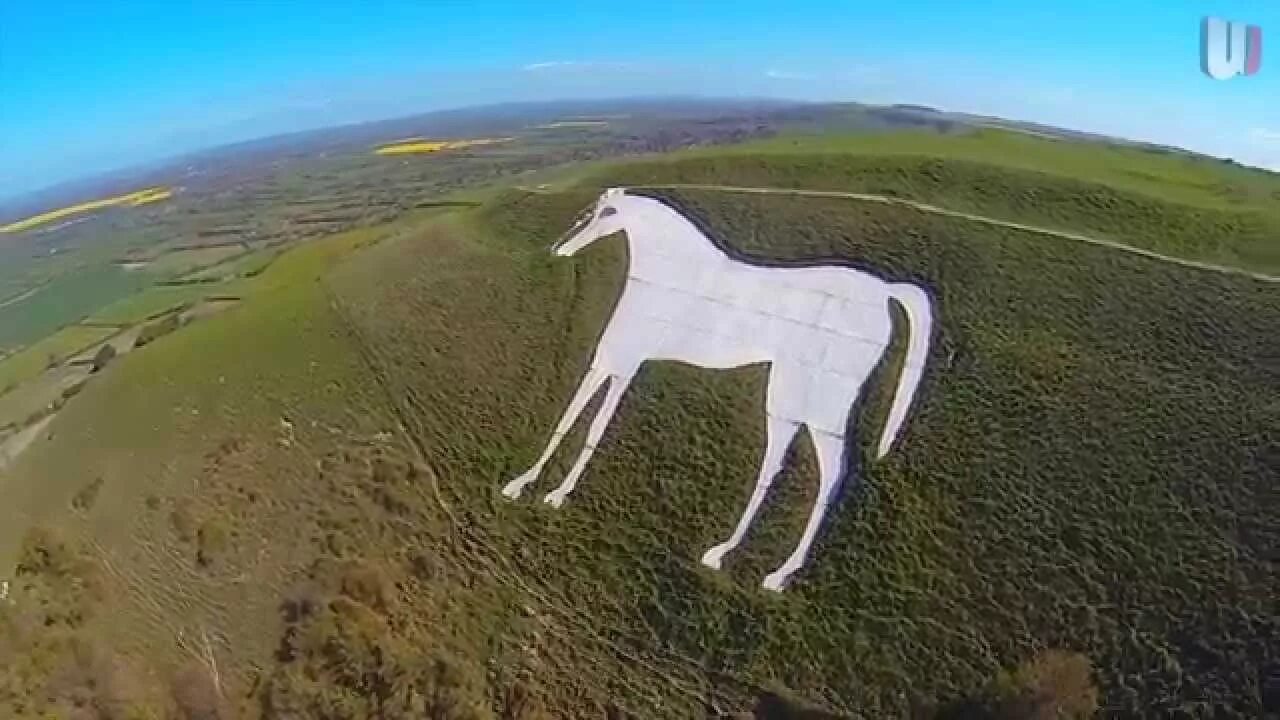 Уэстберийская "лошадь". Уэстберри белая лошадь. Уффингтонская белая лошадь в Англии. Конь на скале Англия.