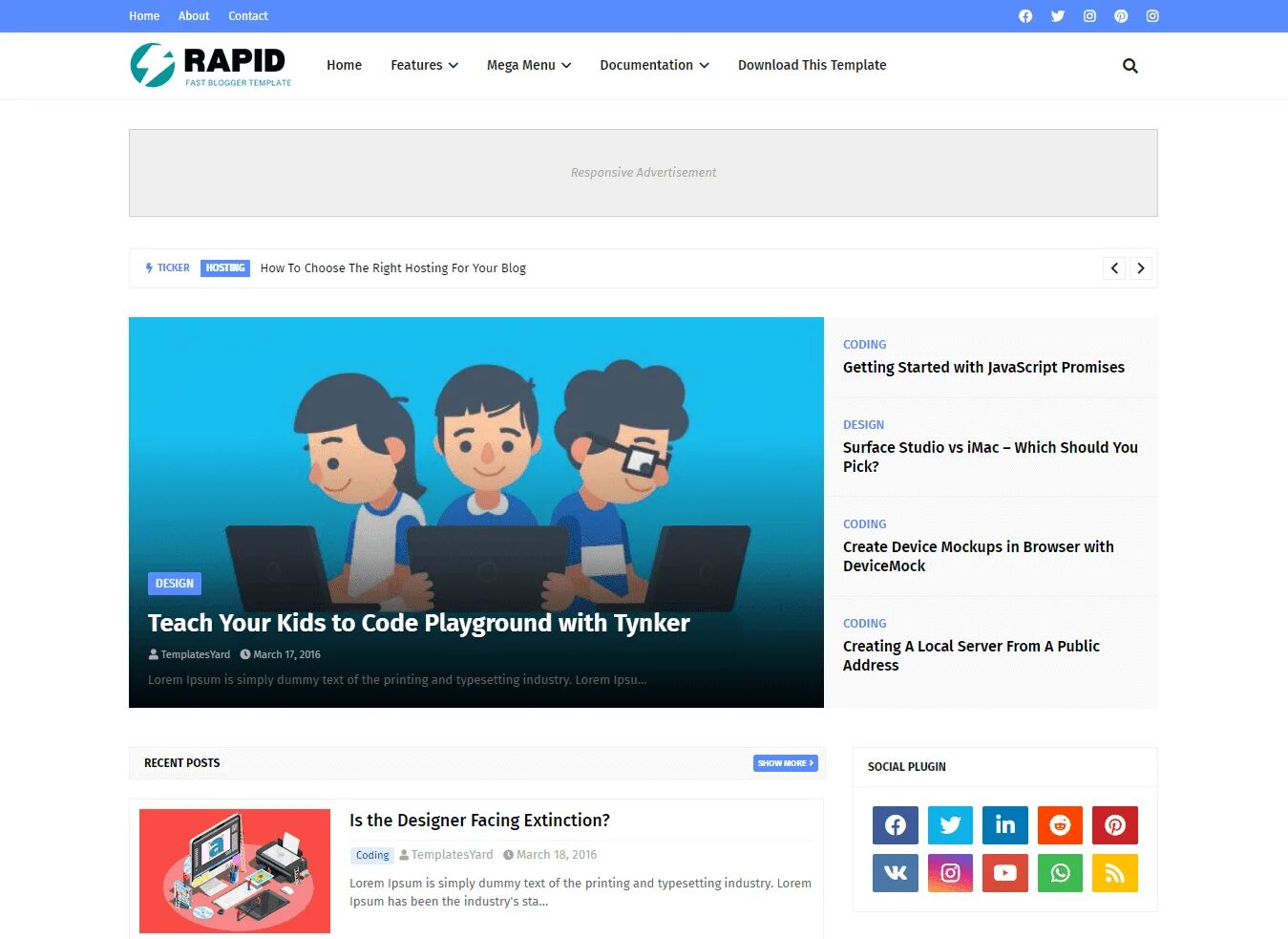Blogger template. Blogger template
