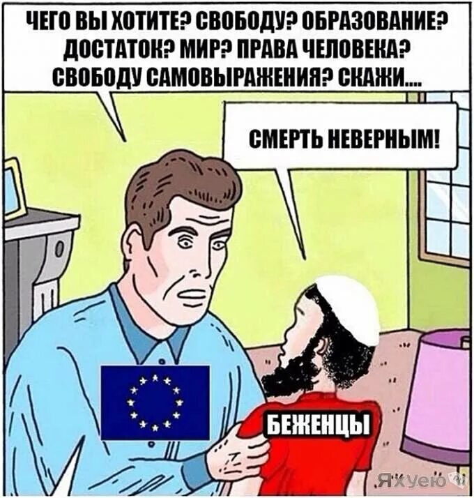 Мем про статью. Мемы про беженцев. мемы про мигрантов.