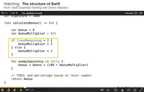 Swift coding