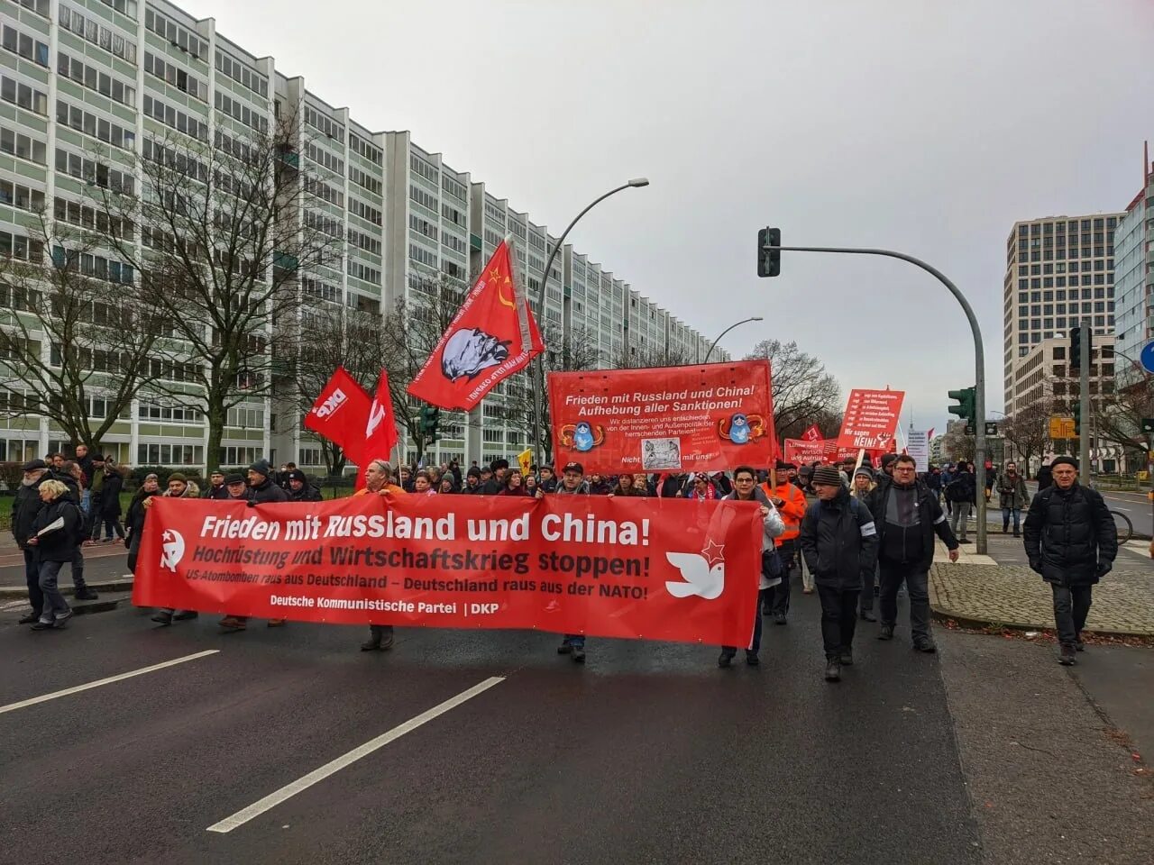 20 января 6. Демонстрация в Берлине. Компартия Германии. Митинги в Германии. Левые коммунисты.