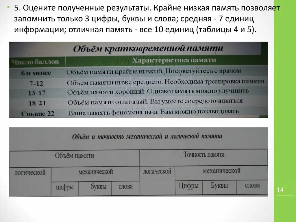 3 оформить результаты