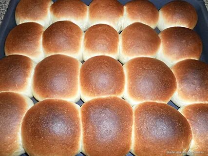 Сдобные сладкие булочки пышные в духовке