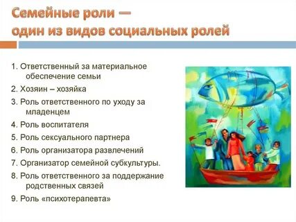 Социальная роль родителей