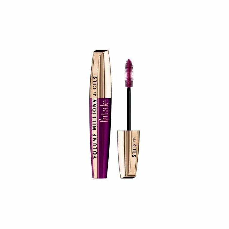 L oreal volume million lashes отзывы. Лореаль тушь Volum million Lashes Fatale. Тушь лореаль Volume million Lashes. Тушь лореаль фиолетовая. Тушь лореаль Париж фиолетовая.