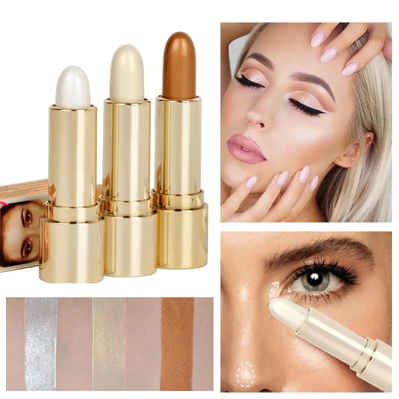 Консилер для лица для чего и хайлайтер. Хайлайтер handaiyan. handaiyan shimmer stick. консилер tslm2. хайлайтер шиммер для лица.