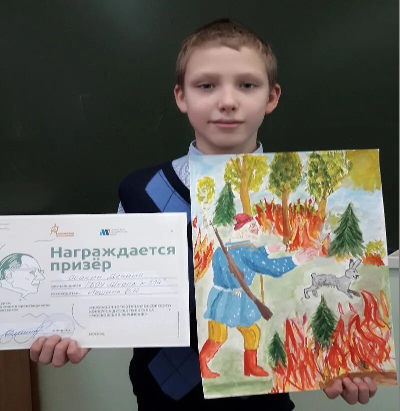 Как подписать рисунок