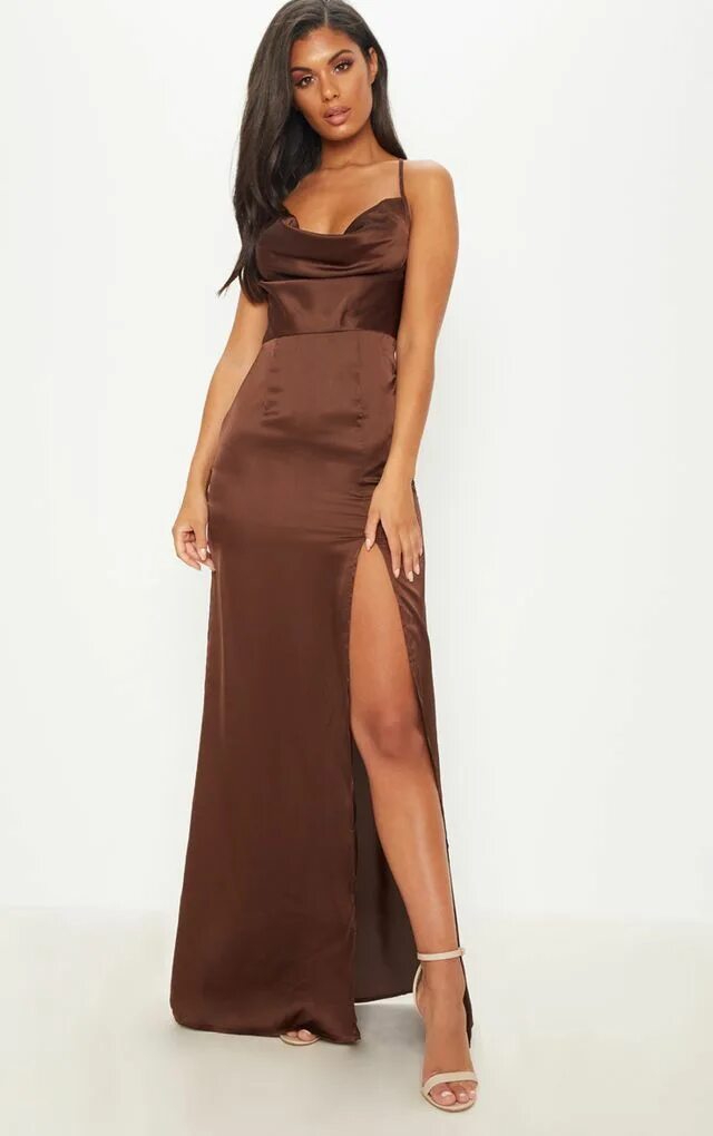Brown dress