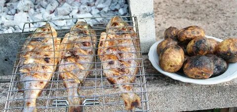 Какую рыбу запекать на мангале