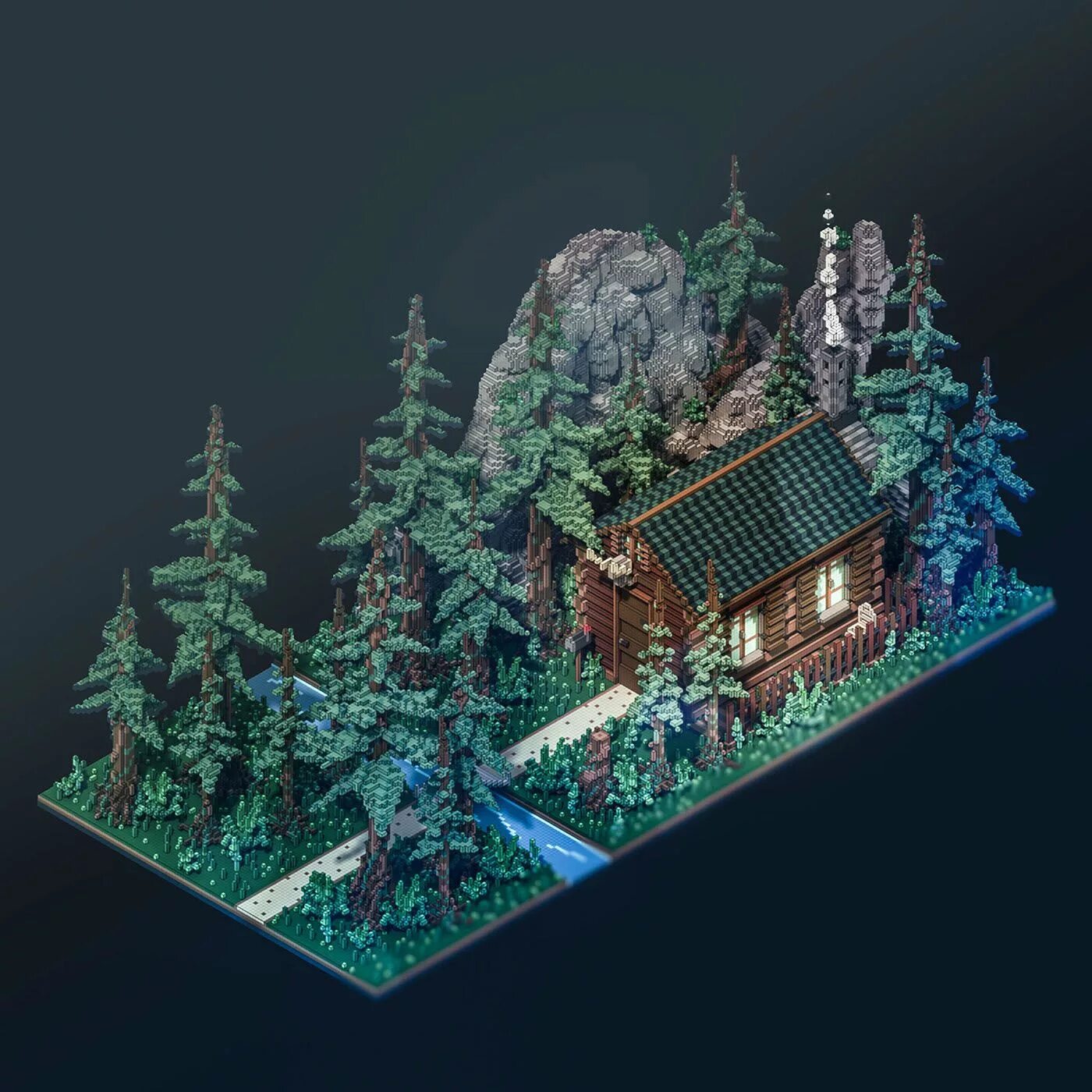 Pixel modeling
