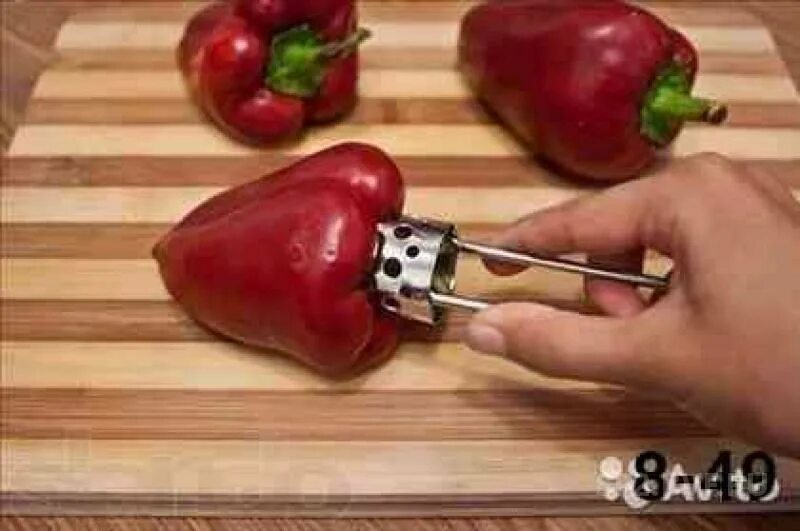 Сердцевины перца болгарского перца. Сердцевина перца. Очищенный болгарский перец. Сердцевины перца болгарского перца. Ghidini нож для томатов.
