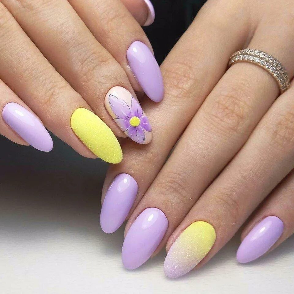 Летние ногти. Летний маникюр разноцветный. Яркие ногти. Яркие разноцветные ногти. Ногти лето 2024 фото