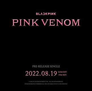 Текст песни pink venom