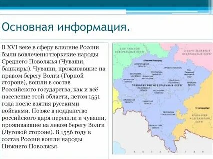 Хозяйство народов поволжья