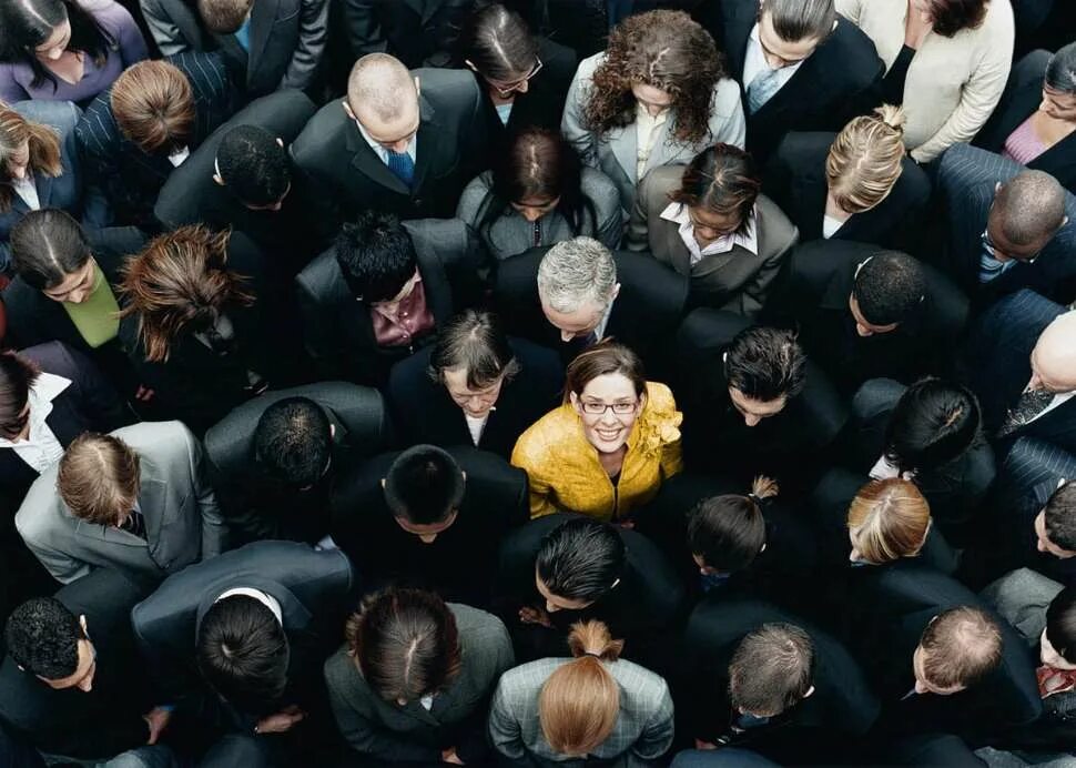 Alone in a crowd