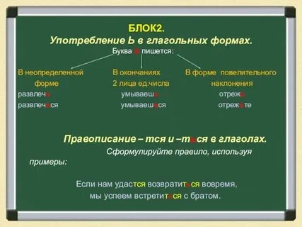 Ь на конце глаголов не пишется