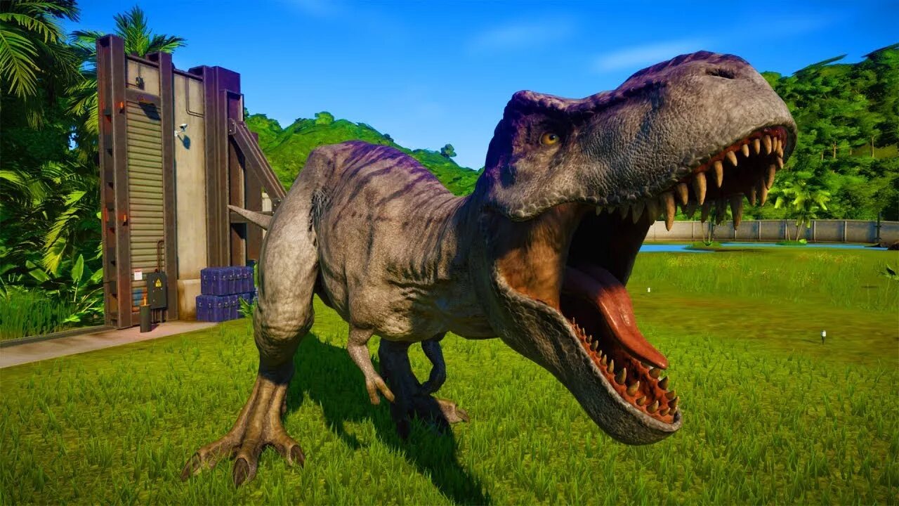 Кто сильнее гигантозавра. Tyrannosaurus Rex vs Spinosaurus Jurassic World Evolution. Тирекс Спинозавр Гиганотозавр Индоминус. Тираннозавр и гигантозавр Jurassic World. Гиганотозавр Jurassic World Evolution.