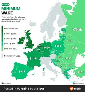 Самые высокие зарплаты в европе