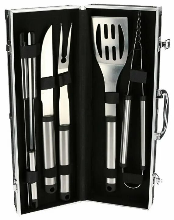 набор для бабрекю grun grass. набор для барбекю grun gras с кейсом. набор для барбекю grun gras 30302.