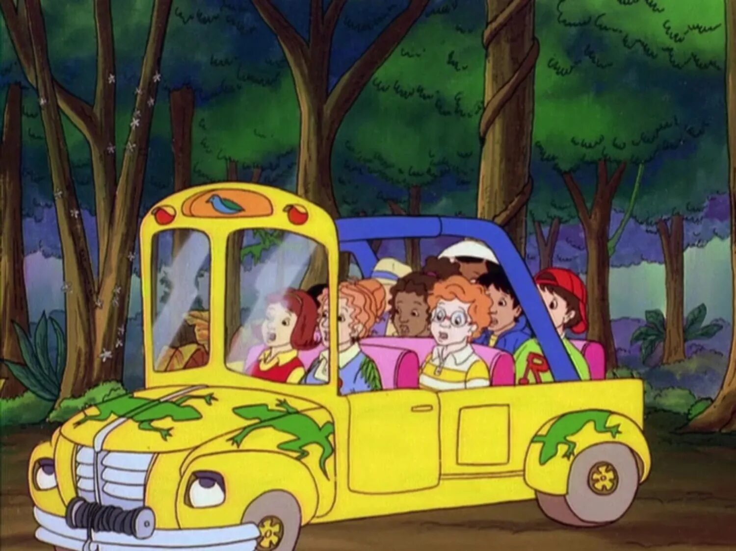 Magic school bus. Дороти Энн Волшебный школьный автобус.