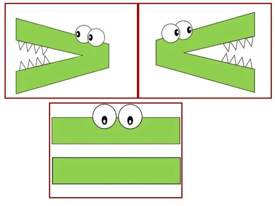Знаки сравнения. Знак больше меньше для дошкольников. Крокодил больше меньше. Знаки больше меньше равно.