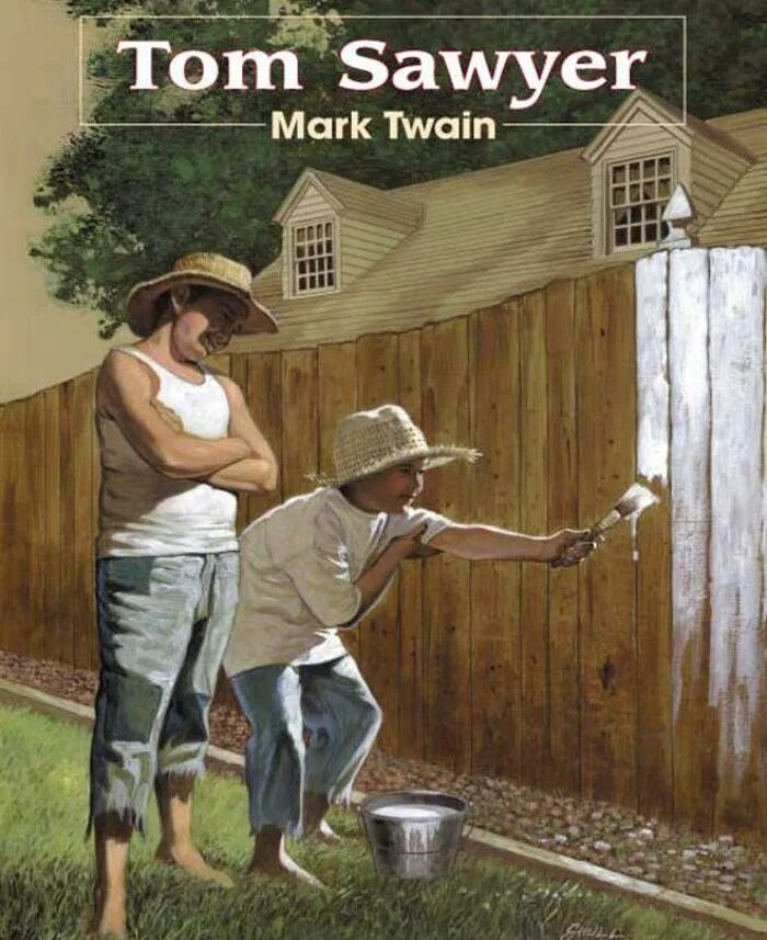 Приключения тома сойера на английском. Tom Сойер. Tom Sawyer by Mark Twain.