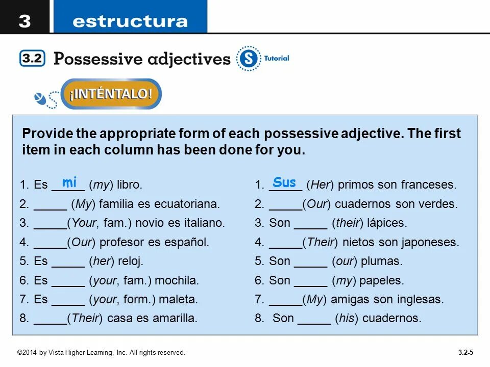 Express adjective. Express adjective