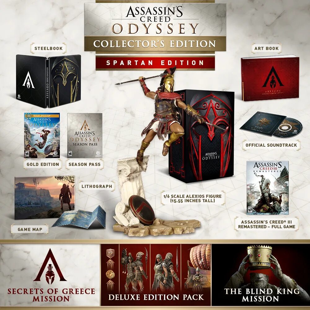 Assassins Creed Odyssey Collectors Edition. Assassins Creed Spartan Edition. Assassin's Creed Odyssey Spartan Edition. Assassin's Creed Odyssey Pantheon Edition. Assassin s creed odyssey editions