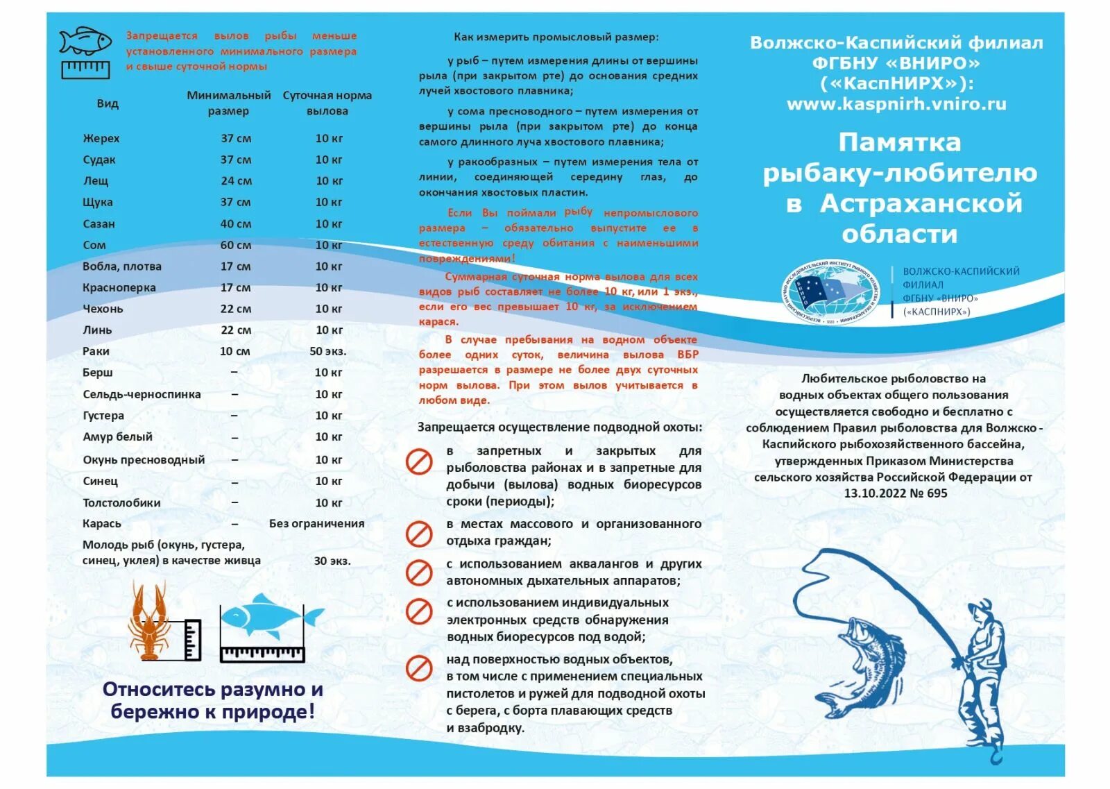 Сколько можно ловить воблы