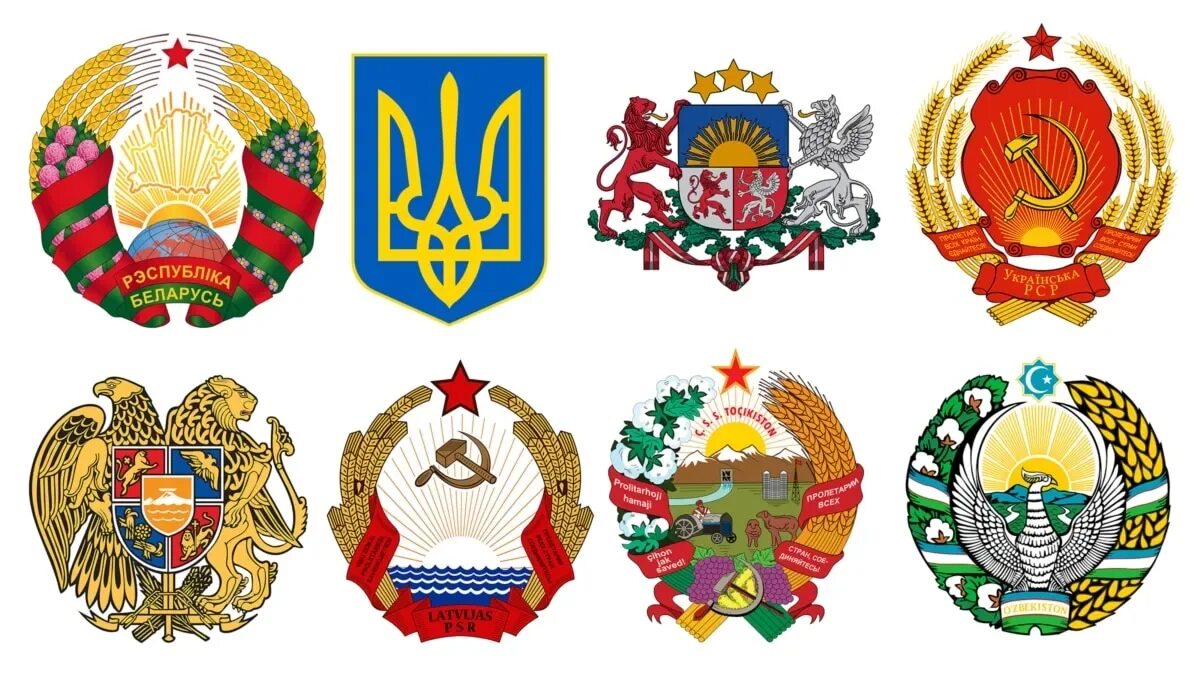Символы стран азии