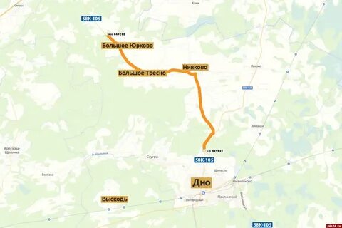 Псков дедовичи расстояние