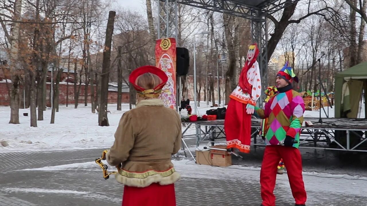 Бирюлевский дендропарк масленица