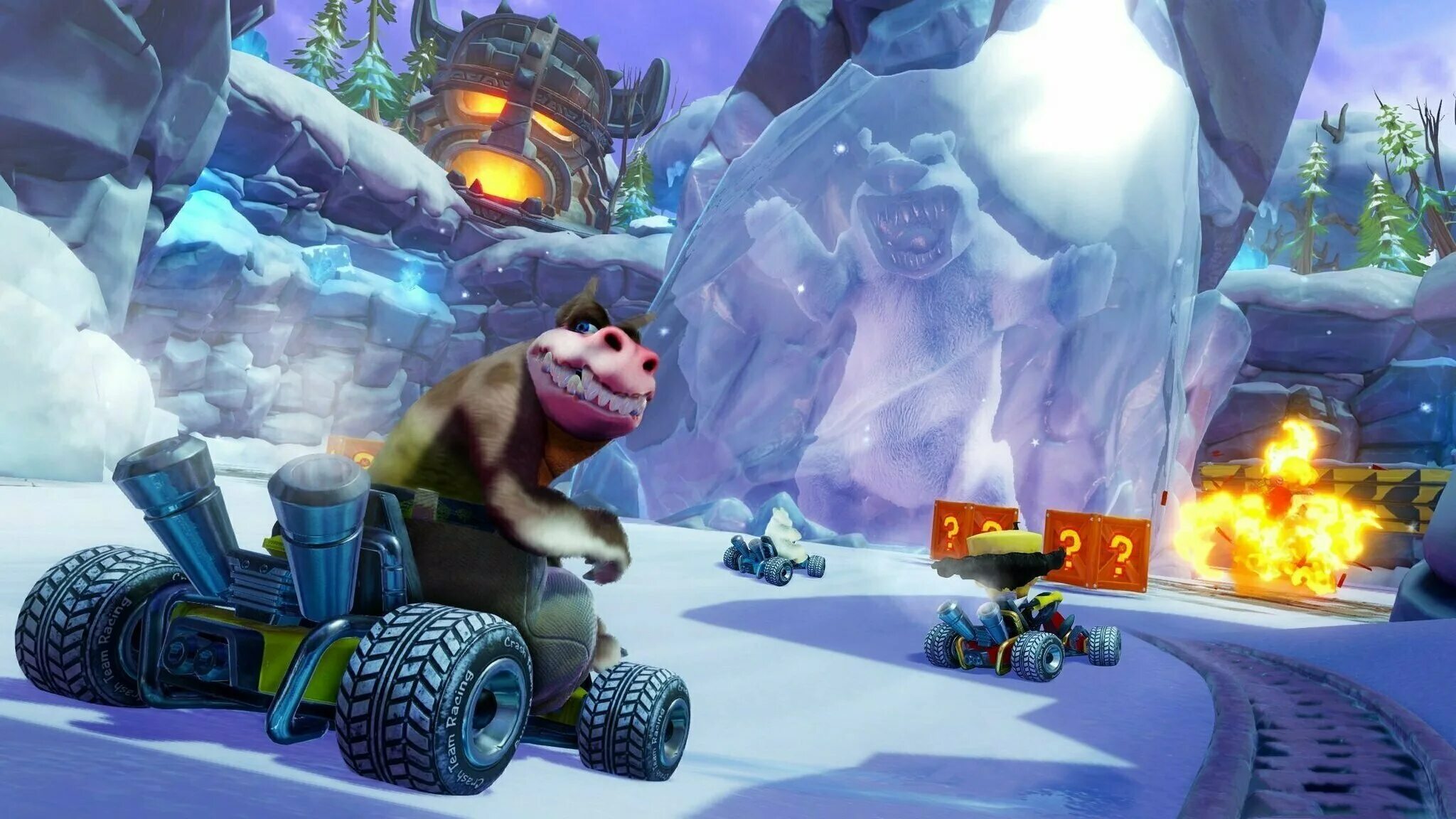 CTR Nitro fueled ps4. Crash Team Racing Nitro-fueled. Крэш тим рейсинг ps4. Crash Team Racing Nitro-fueled ПС 4. Игра на сони гонки