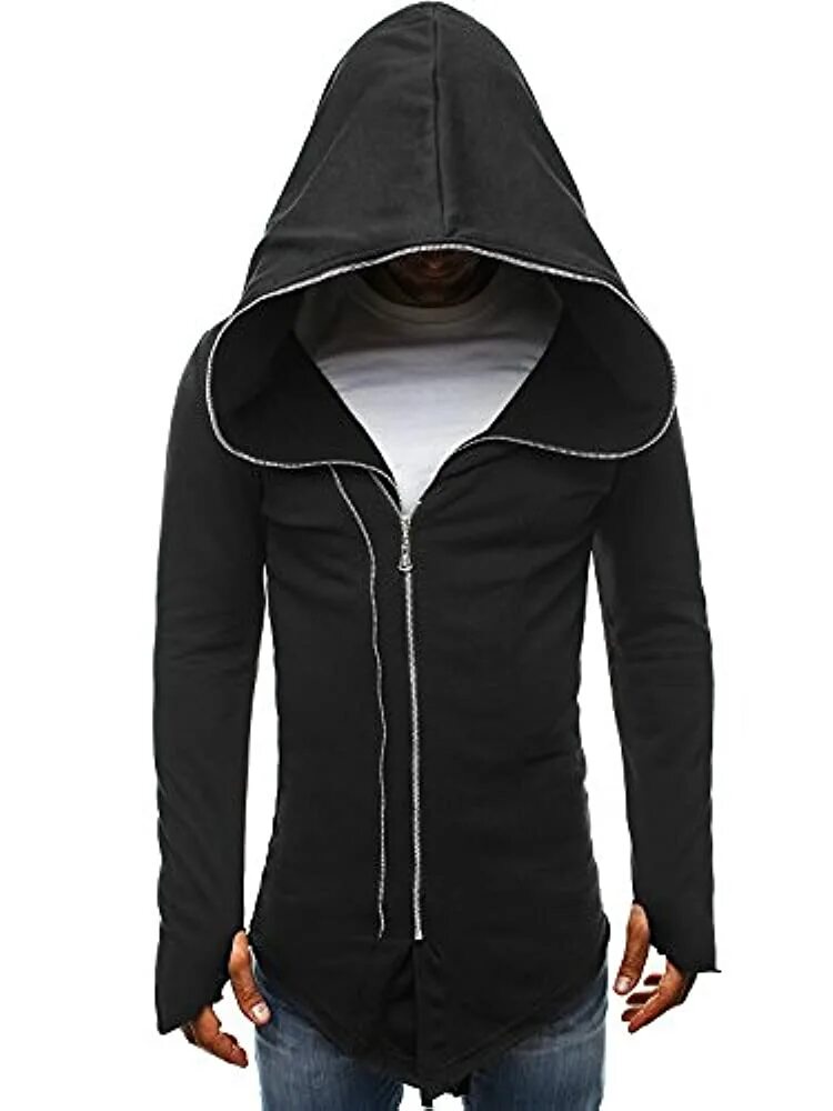 Sublevel кофта на замке с капюшоном мужская. Худи-мантия Talisman Hoodie. Envy Lab мантия мужская. Толстовка мужская с капюшоном.