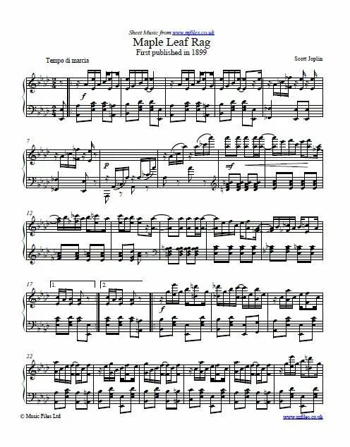 Maple Leaf Rag Джоплин. Scott Joplin Maple Leaf Rag Ноты. Maple Leaf Rag Ноты для фортепиано. Джоплин Регтайм кленовый лист Ноты. Maple leaf rag