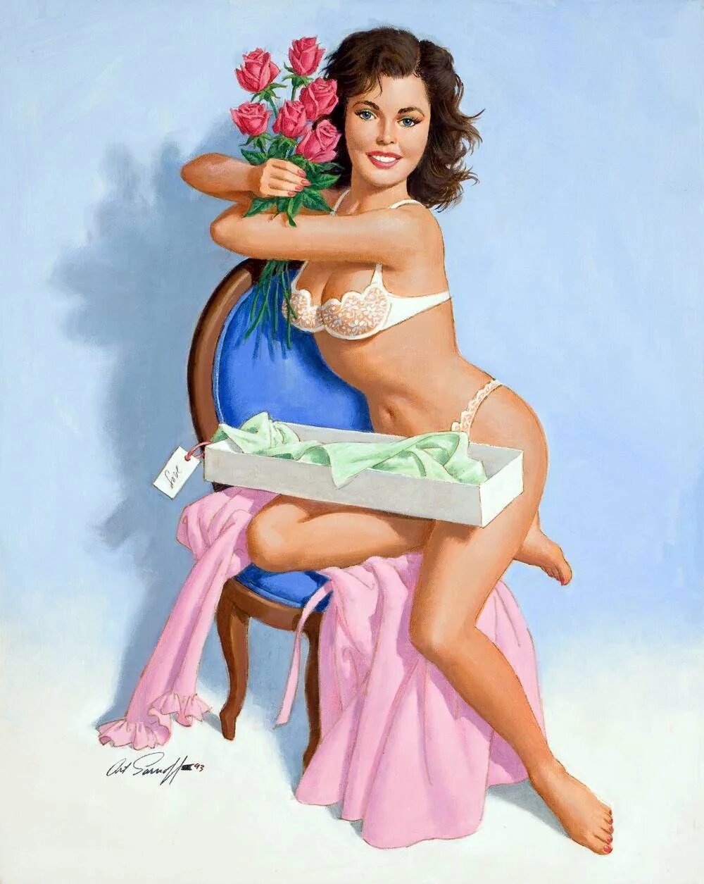 Художник Arthur Sarnoff. Художник-иллюстратор Arthur Saron Sarnoff.