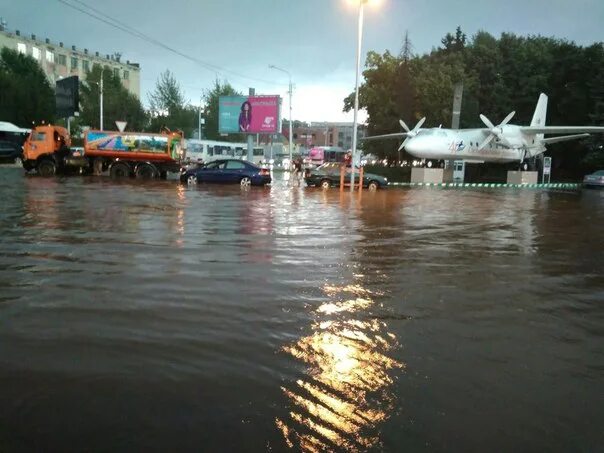 Осадки в уфе. Дождевые паводки.