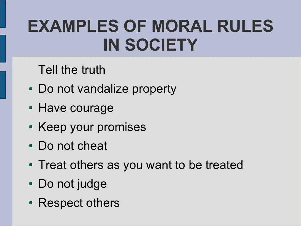 Moral. Types of morality. Moral values. Moral Norms Definition. Rules in society