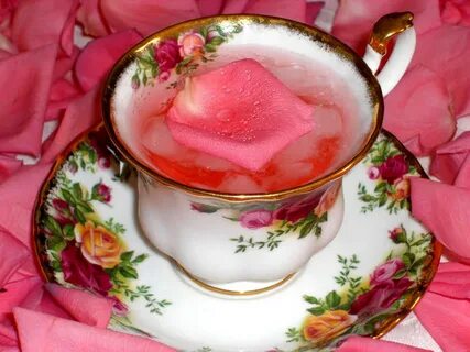 Чай с розой